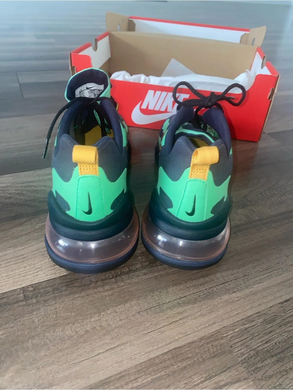 Nike vibrant green